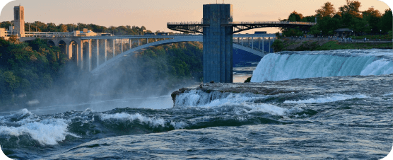 Dams and power plants